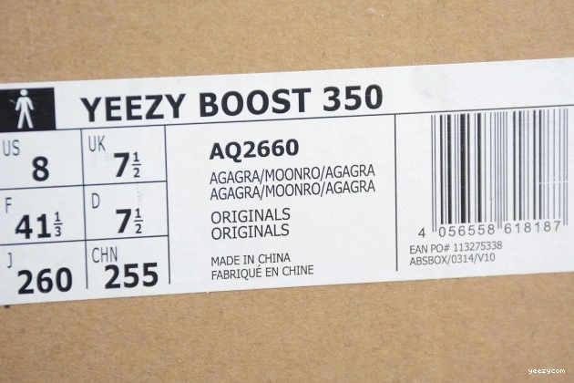 Boost AQ2660 Adidas Moonrock 350 Yeezy 1031